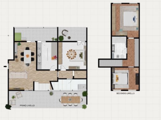 Duplex with habitable terraces in the Hospital area - 1