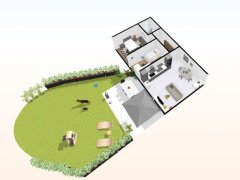 Appartamento con giardino nella nuova zona di Cospea 2 - 2